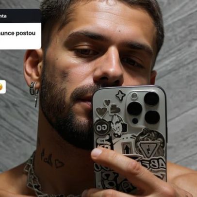 Zé Felipe compartilha foto nua e gera repercussão na web