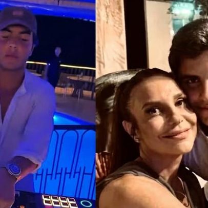 Marcelo Sangalo, filho de Ivete, atua como DJ em aniversário
