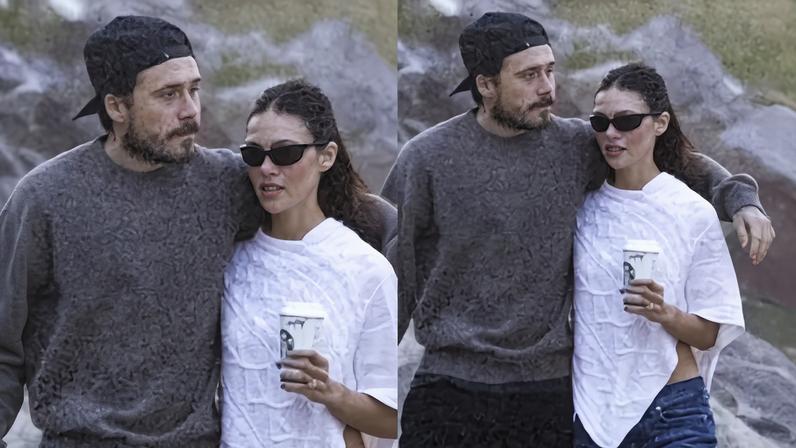 Brooklyn Beckham e Nicola Peltz surgem tranquilos em praia de Malibu após polêmica familiar — Foto: The Grosby Group