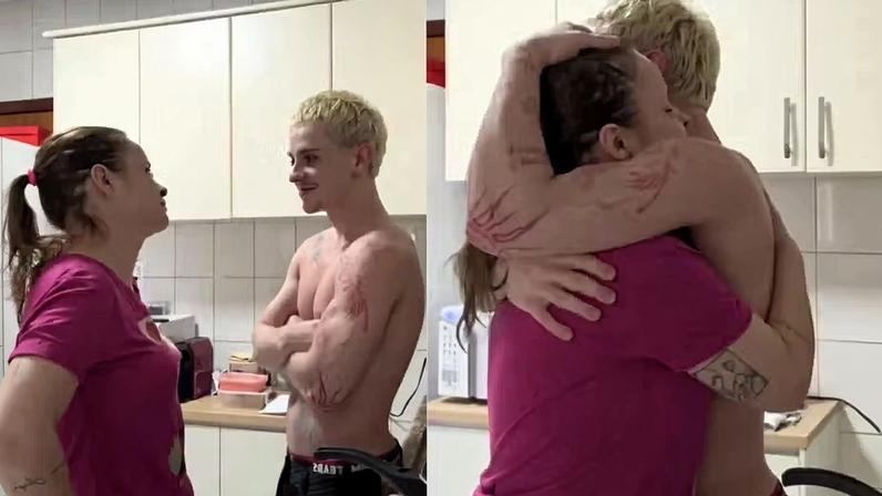 Juliano Floss conta para a mãe que vai para o BBB 26