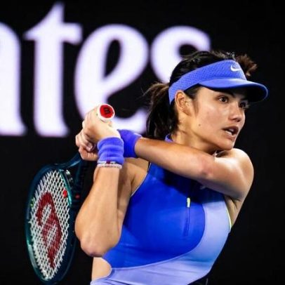 Raducanu vence na primeira em Melbourne e segue no caminho de Sabalenka