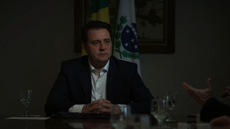 Governador Ratinho Junior — Foto: Rodrigo Felix Leal/AEN