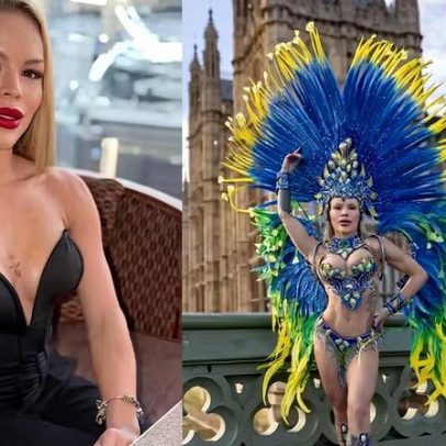 Musa da Estácio de Sá diz ter sido hostilizada em ensaio de Carnaval em Londres