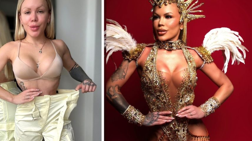 Ravena Hanniely será musa da Estácio de Sá no Carnaval 2026 — Foto: Fabiano Coxa