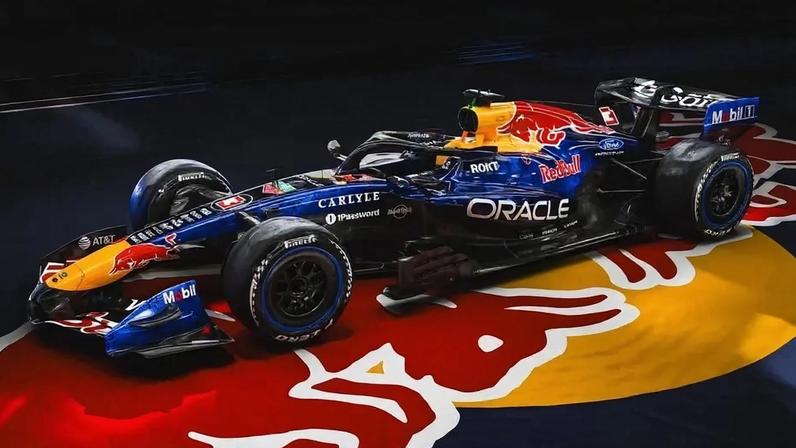 Carro da Red Bull para a temporada 2026 da F1 (Foto: Reprodução Instagram)