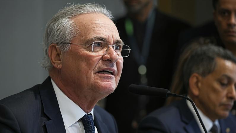 O senador Renan Calheiros afirmou que o grupo de trabalho do Senado “vai acompanhar de perto” as investigações do caso Master. (Foto: Saulo Cruz/Agência Senado)