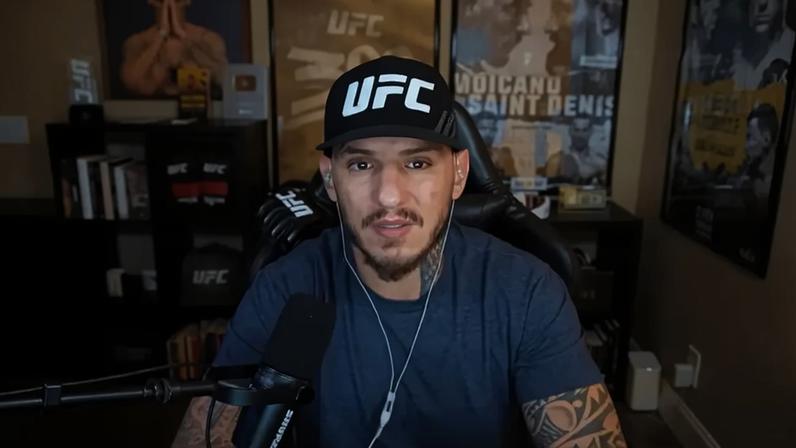 Renato Moicano em vídeo de seu canal no YouTube (Foto: Reprodução)