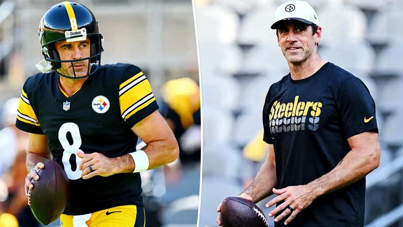 Aaron Rodgers (pictured above in September 2025) has had his wife potentially identified by popular sports podcasters.