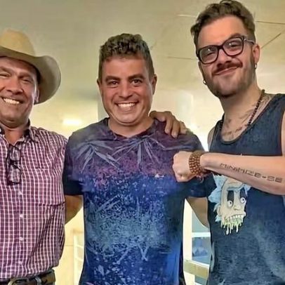 Rodrigo Cowboy, Dhomini e Max Porto posam juntos como veteranos