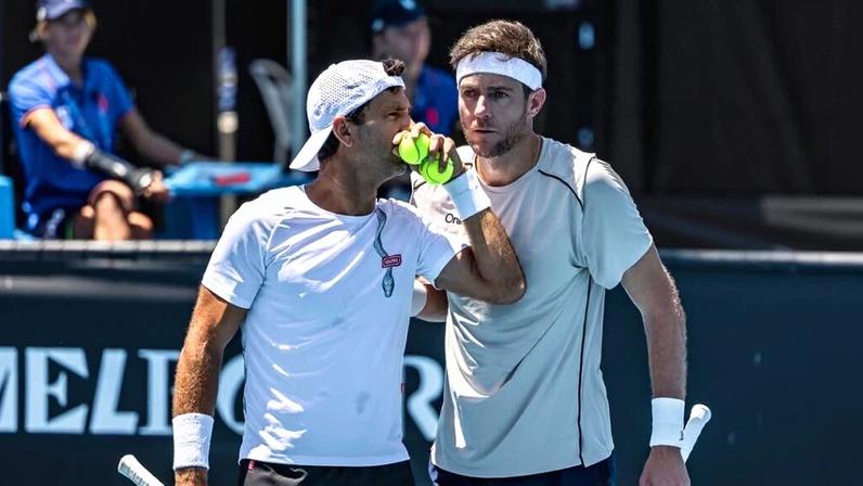 Jean-Julien Rojer e Marcelo Demoliner (Foto: Reprodução/Instagram)