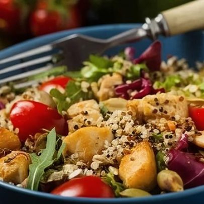 Cinco saladas nutritivas para um almoço equilibrado