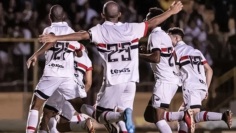 São Paulo terminou 100% a fase de grupos da Copinha após três vitórias