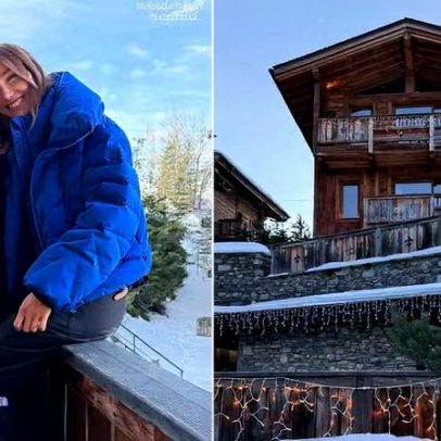 Sasha e marido usam resort nos Alpes com diárias que podem chegar a R$ 80 mil