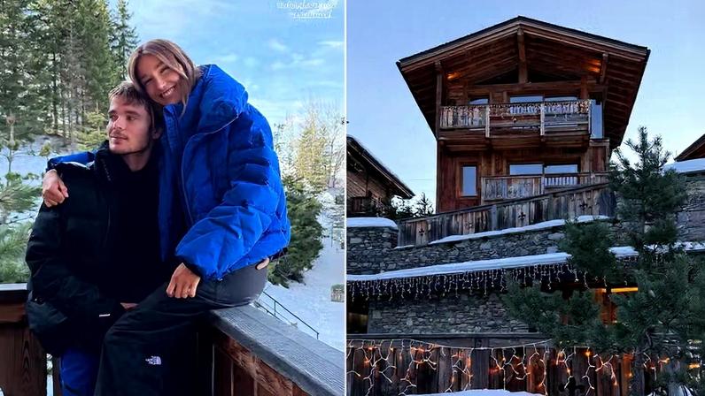 Sasha Meneghel e João Lucas curtem resort de luxo em Courchevel, nos Alpes Franceses — Foto: Reprodução/Instagram