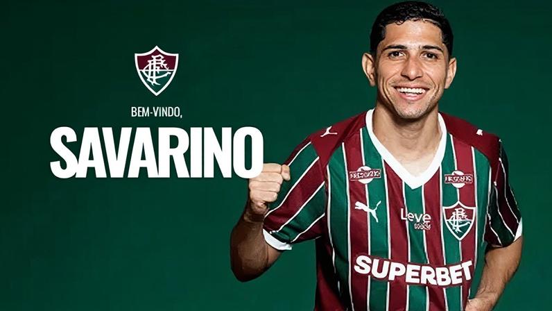 Savarino foi anunciado pelo Fluminense