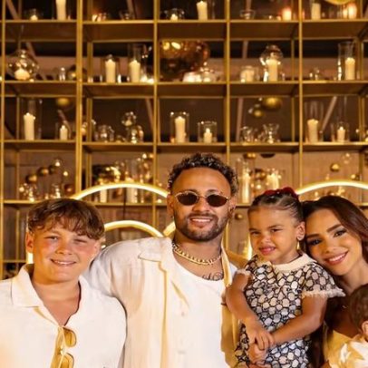 Neymar passa Réveillon luxuoso com Biancardi e 3 dos 4 filhos