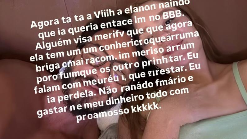 Eliezer e Viih Tube — Foto: Reprodução/Instagram