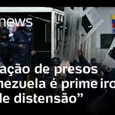 Liberação de presos é o primeiro sinal de distensão na Venezuela, diz Charleaux