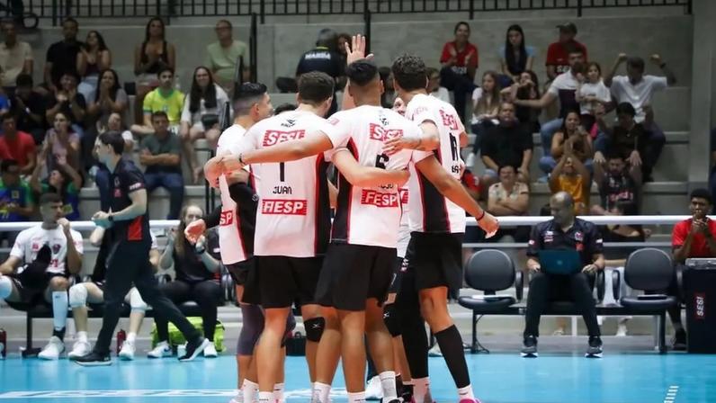 Sesi Bauru na Superliga Masculina 25/26 (Foto: Reprodução/ Instagram)