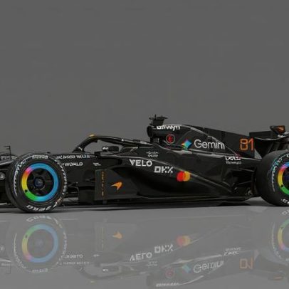 McLaren mostra pintura especial para testes secretos da F1 2026