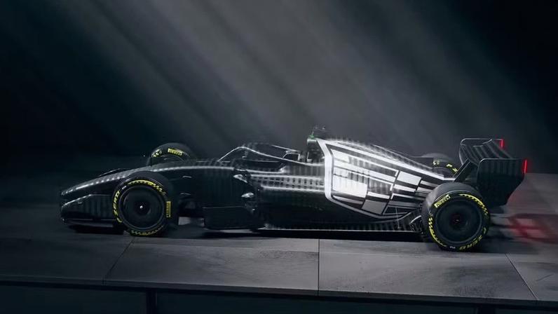 Carro da Cadillac para pré-temporada da F1 na Espanha — Foto: Divulgação/Cadillac