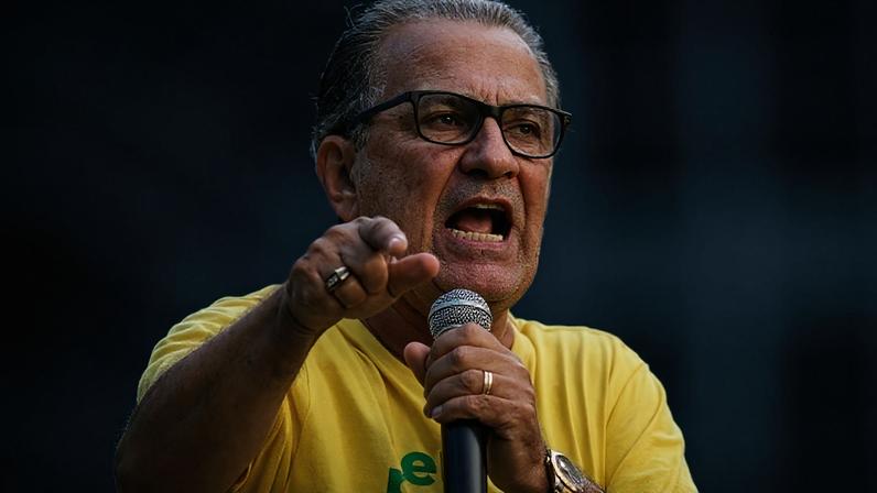 Silas Malafaia em ato na avenida Paulista em defesa de Jair Bolsonaro