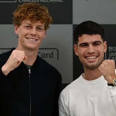 Alcaraz e Sinner celebram rivalidade e cogitam jogar duplas