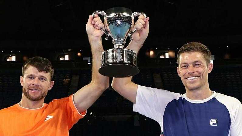 Christian Harrison e Neal Skupski (Foto: Tennis Australia)
