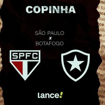 São Paulo x Botafogo: onde assistir ao vivo pela Copinha