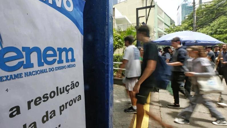 Estudantes do Enem. Foto: Paulo Pinto/Agência Brasil