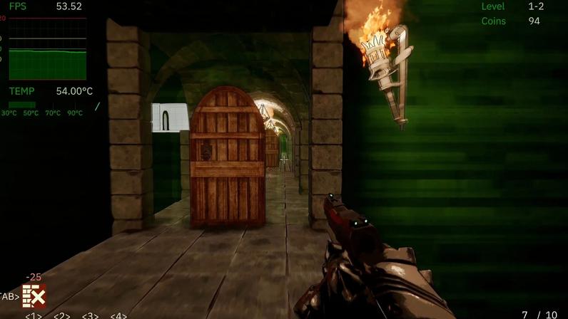 FPS de fantasia atirar em esqueletos evita travamento do jogo parece incrível