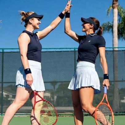 Stefani e Dabrowski vencem dupla forte na volta e superam estreia no AO