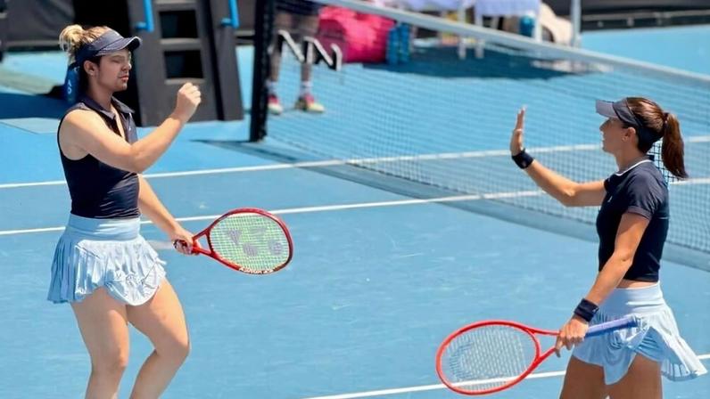 Luisa Stefani e Gabriela Dabrowski (Foto: Unbox Sports)