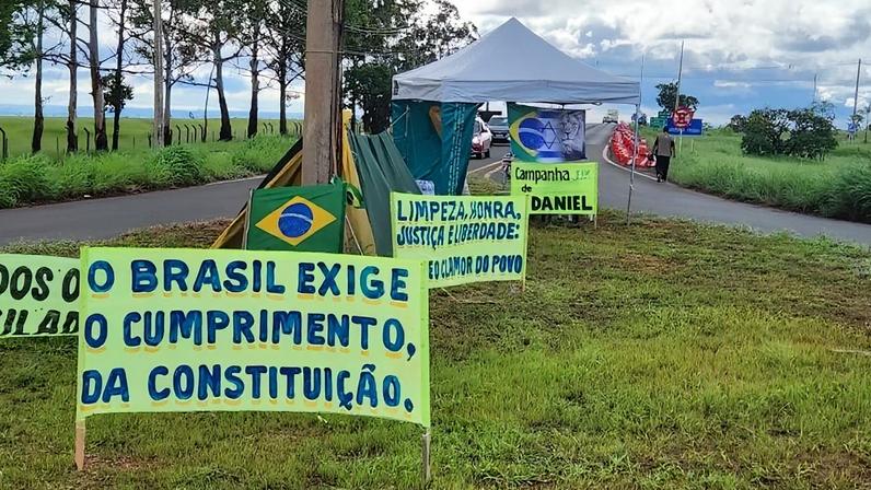 STF determinou retirada de acampamentos próximos ao Complexo da Papuda; área fica nas proximidades de penitenciária federal de segurança máxima