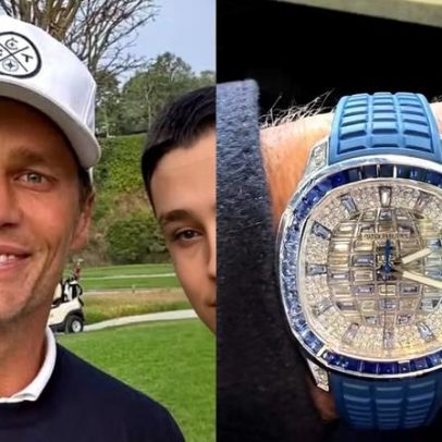 Tom Brady ostenta relógio luxuoso avaliado em até R$ 4,4 milhões