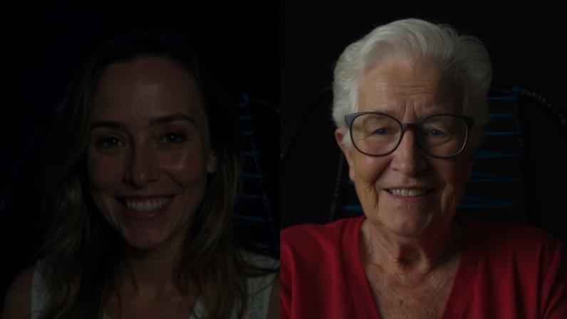 Wanessa Camargo visita avó materna e exalta boa saúde: 'Eu me assusto com a idade dela' — Foto: Reprodução