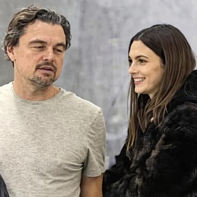 Leonardo DiCaprio é visto com namorada 24 anos mais nova em compras