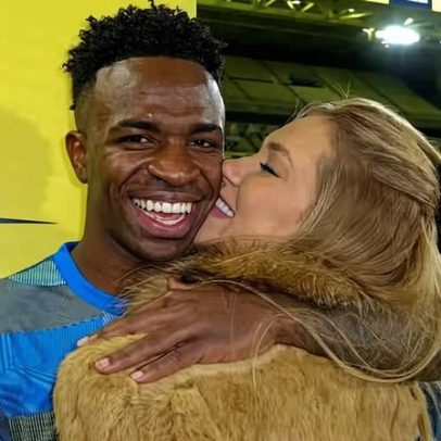 Vini Jr. reage à vitória do Real Madrid; Virginia comenta pé quente