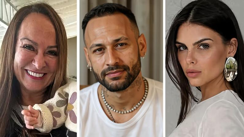 Neymar perde a paciência após internauta criticar a mãe, Nadine, e chamar Amanda Kimberlly de amante