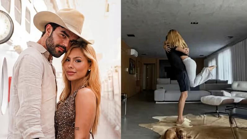 Luan Pereira e Victoria Miranda vão morar juntos após 4 meses de relacionamento: 'Nosso lar' — Foto: Will Dias/Brazil News/Reprodução/Instagram