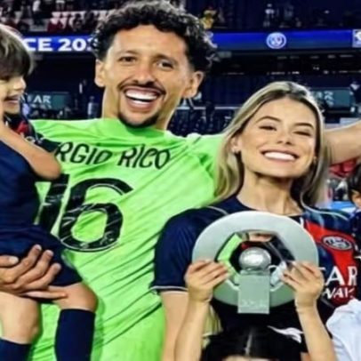 Esposa de Marquinhos, do PSG, relata susto com acidente doméstico do filho