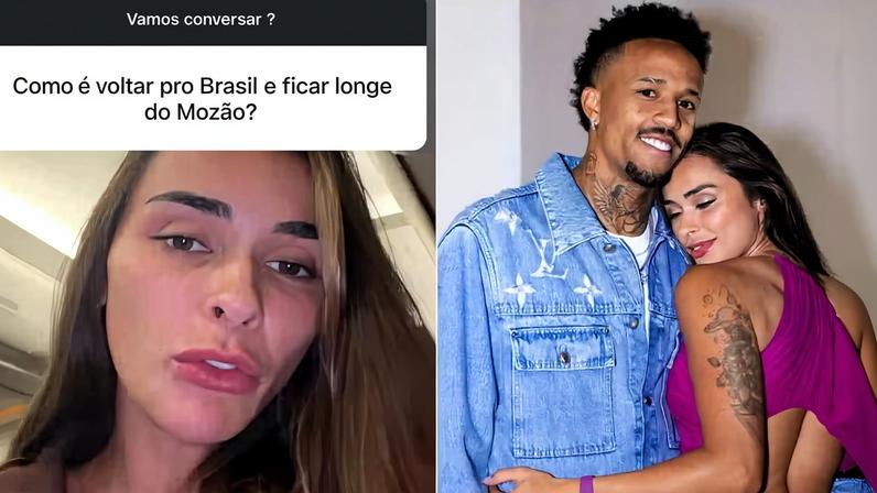 Tainá e Eder Militão — Foto: Reprodução/ Instagram