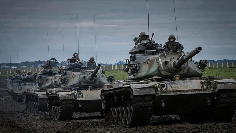 Tanque M60, do Exército Brasileiro