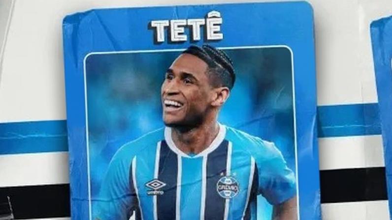 Grêmio anuncia Tetê contratado para a temporada 2026