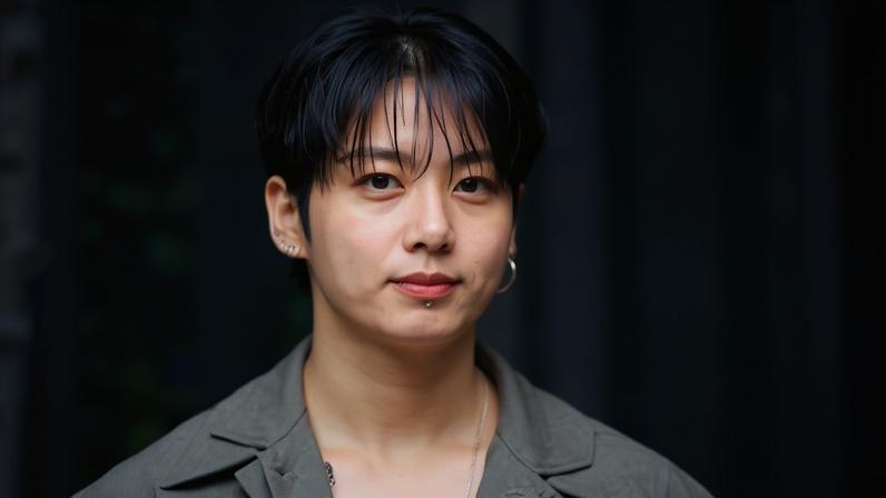 Jungkook, membro do grupo de K-Pop BTS — Foto: Calvin Klein