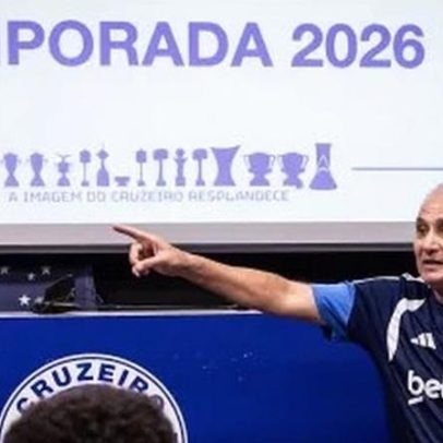 Tite tem primeiro contato com titulares do Cruzeiro; confira como foi