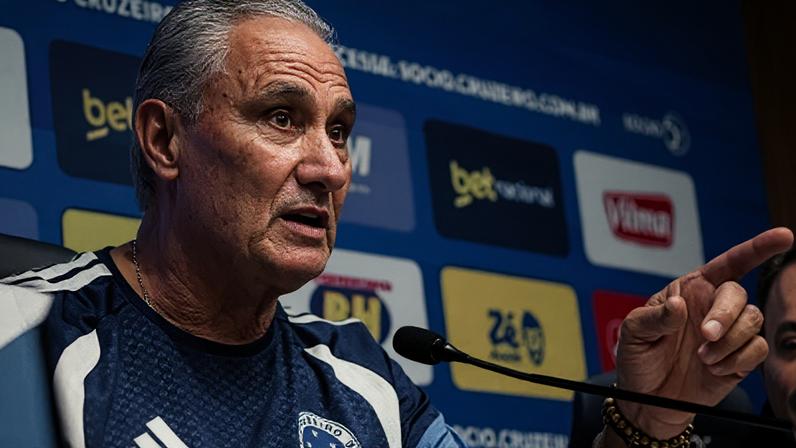 Tite é apresentado como novo técnico do Cruzeiro