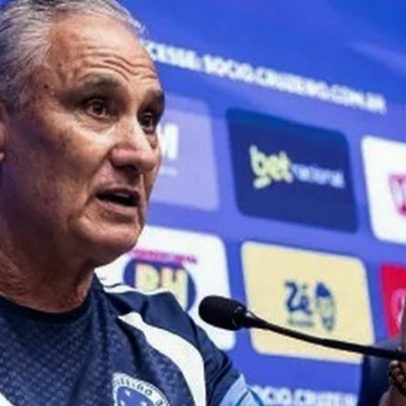 Tite manda recado a Gabigol, emprestado pelo Cruzeiro ao Santos