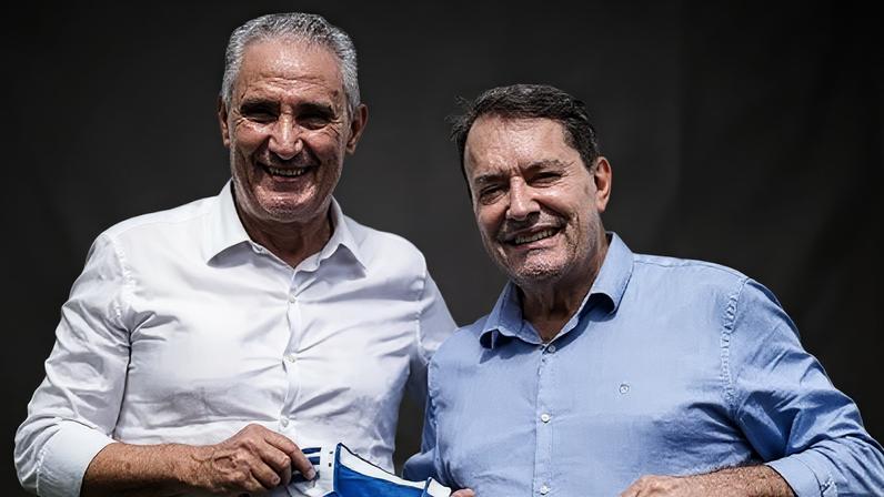 Tite foi anunciado como novo técnico do Cruzeiro