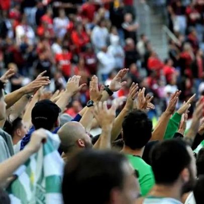 Athletico promove mudança visual no setor visitante da Arena da Baixada